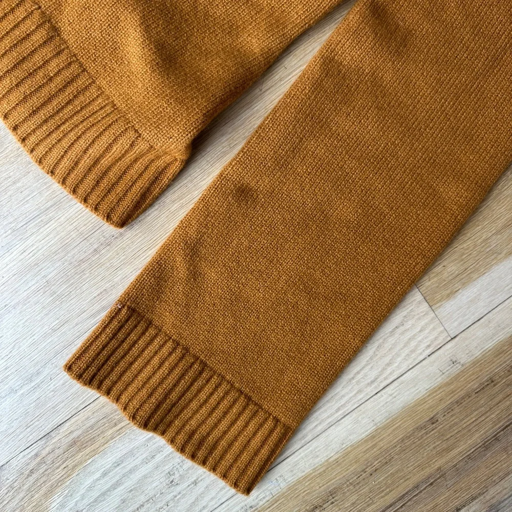 Naked Cashmere burnt yellow fitted cardigan Size Small - Picture 5 of 6